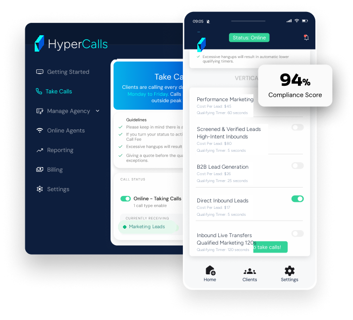HyperCalls 24/7 AI Phone Assistant